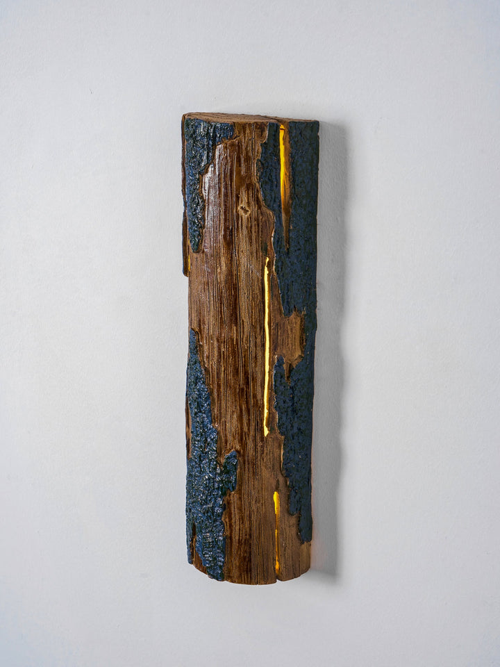 Broken Bark Wall Light
