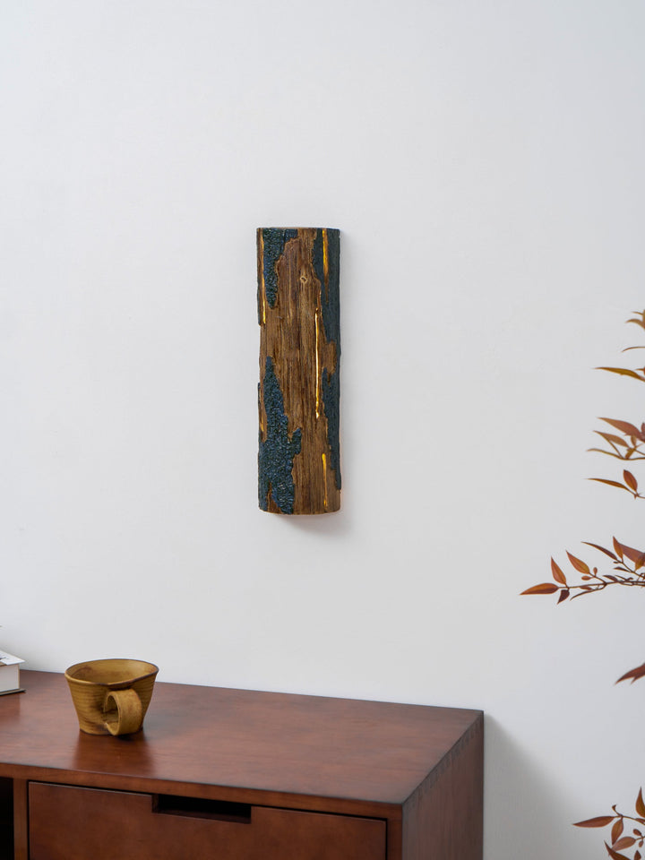 Broken Bark Wall Light