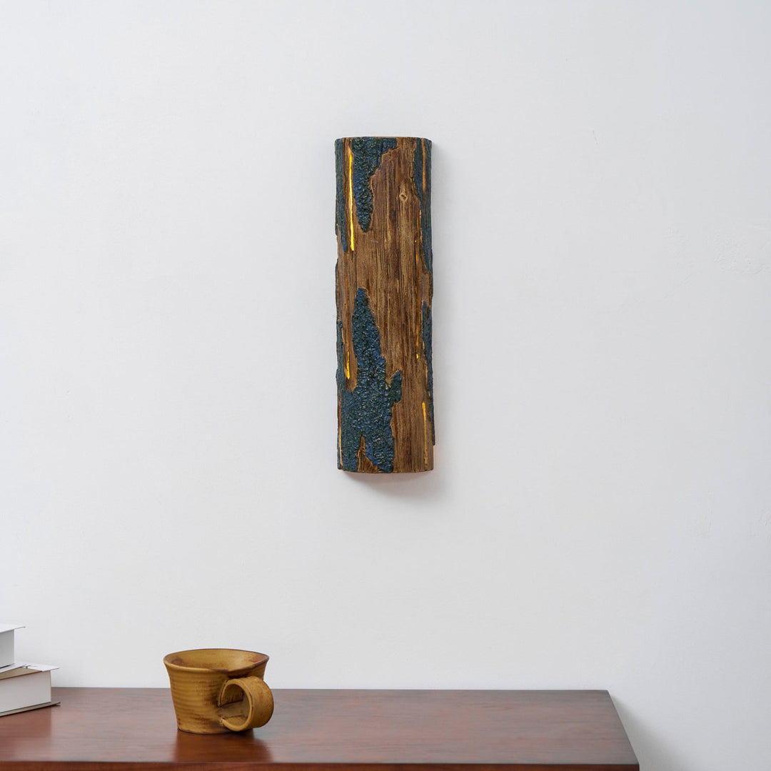 Broken Bark Wall Light
