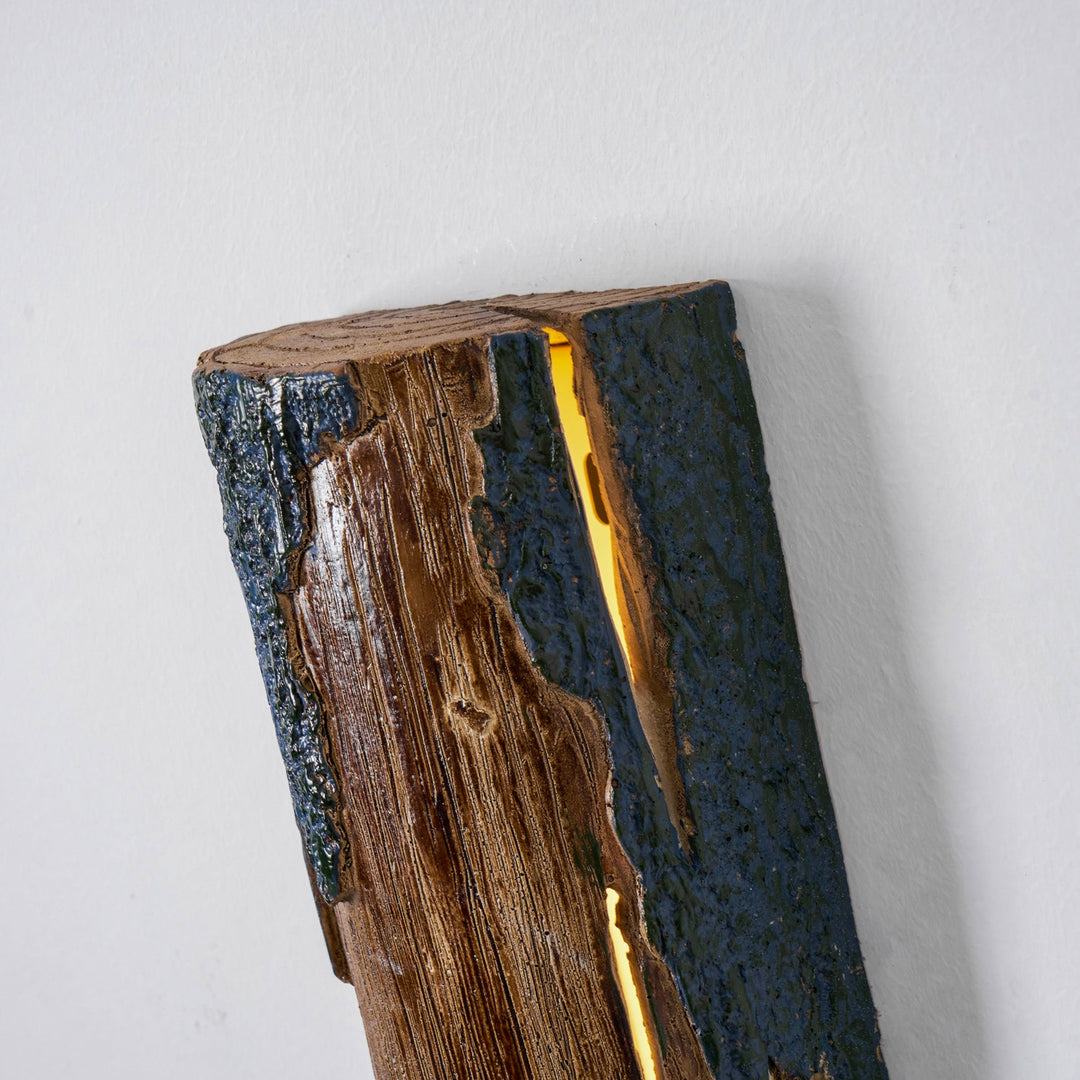 Broken Bark Wall Light