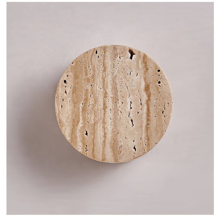 Caelan Travertine Wall Sconce