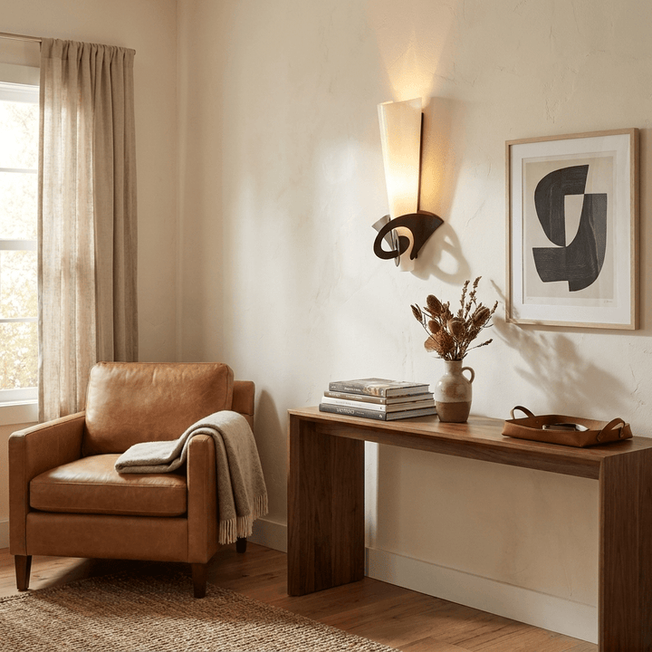 Calla Glass Wall Sconce
