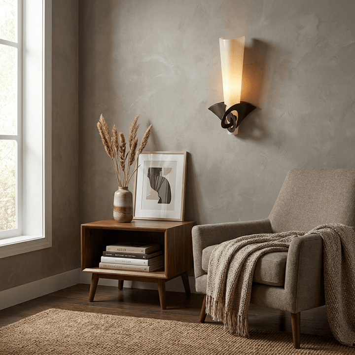 Calla Glass Wall Sconce