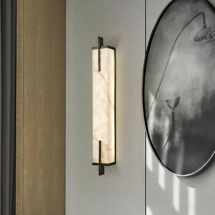 Calliope Alabaster Wall Sconce