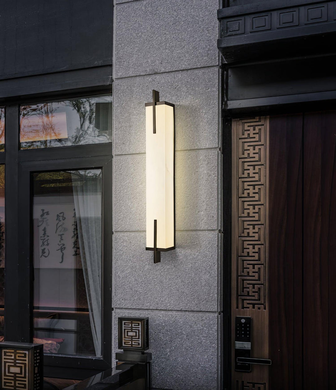 Calliope Alabaster Wall Sconce