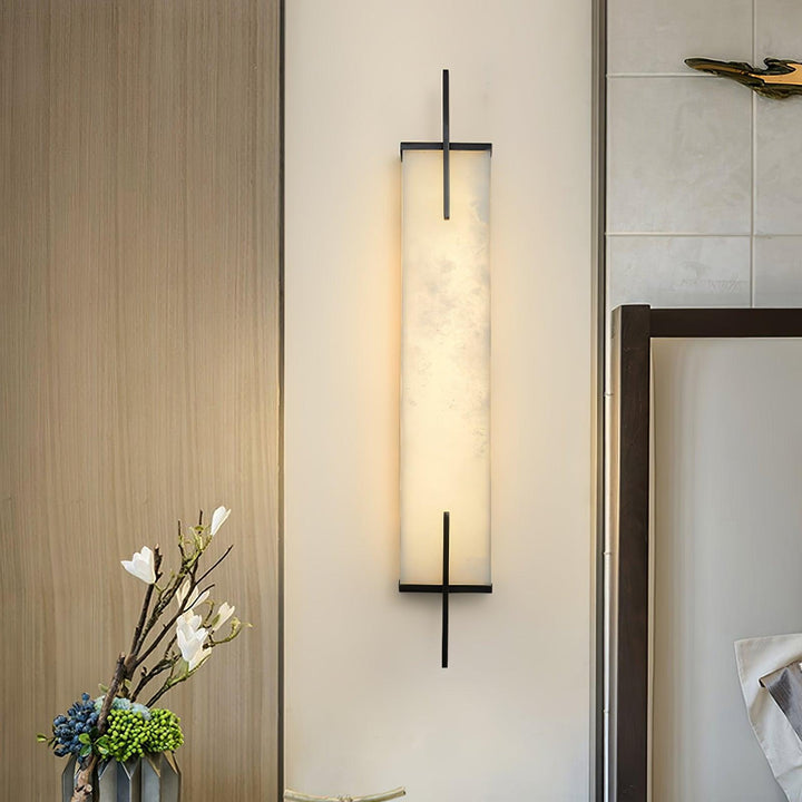 Calliope Alabaster Wall Sconce