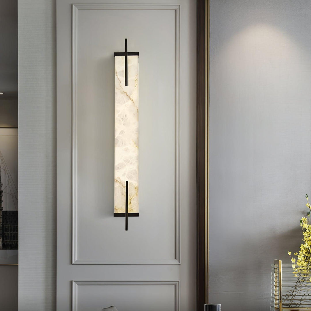 Calliope Alabaster Wall Sconce