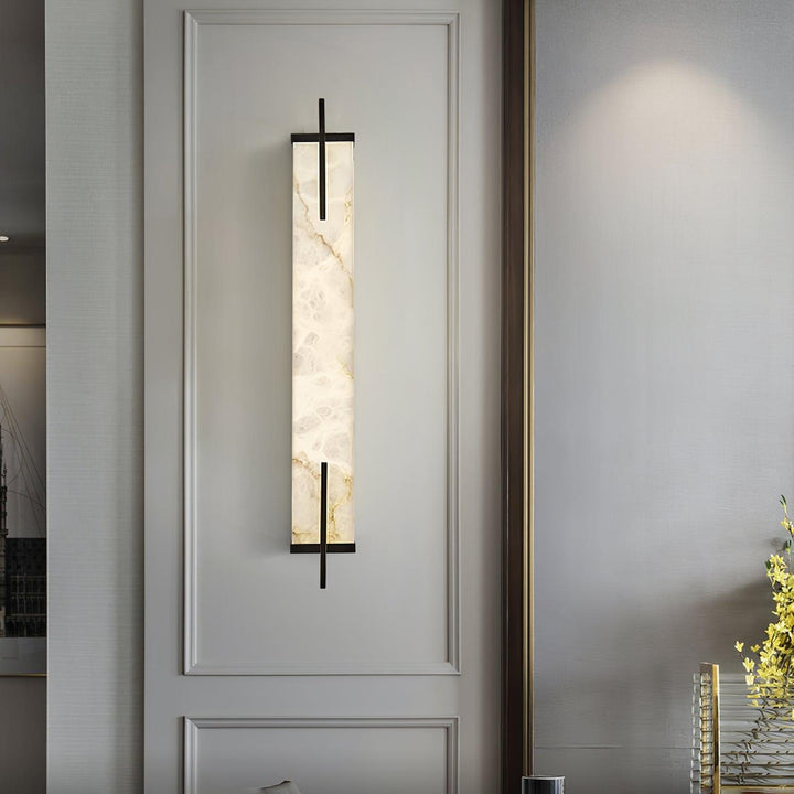 Calliope Alabaster Wall Sconce