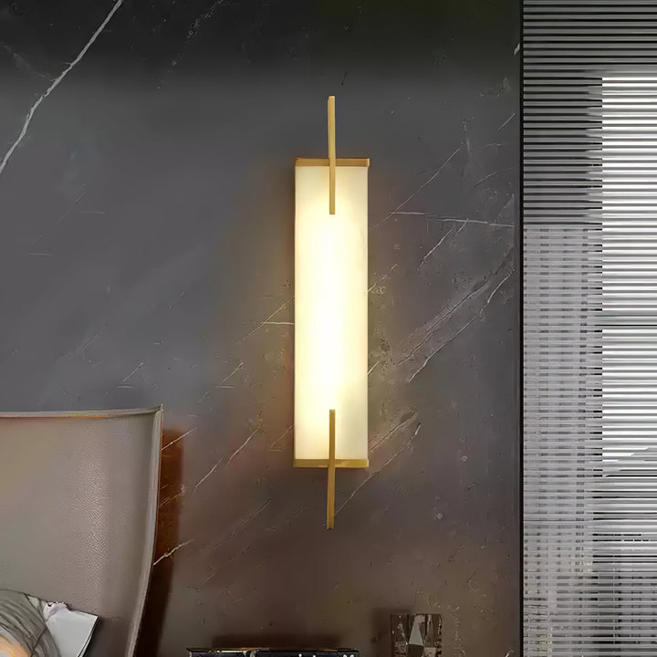 Calliope Alabaster Wall Sconce