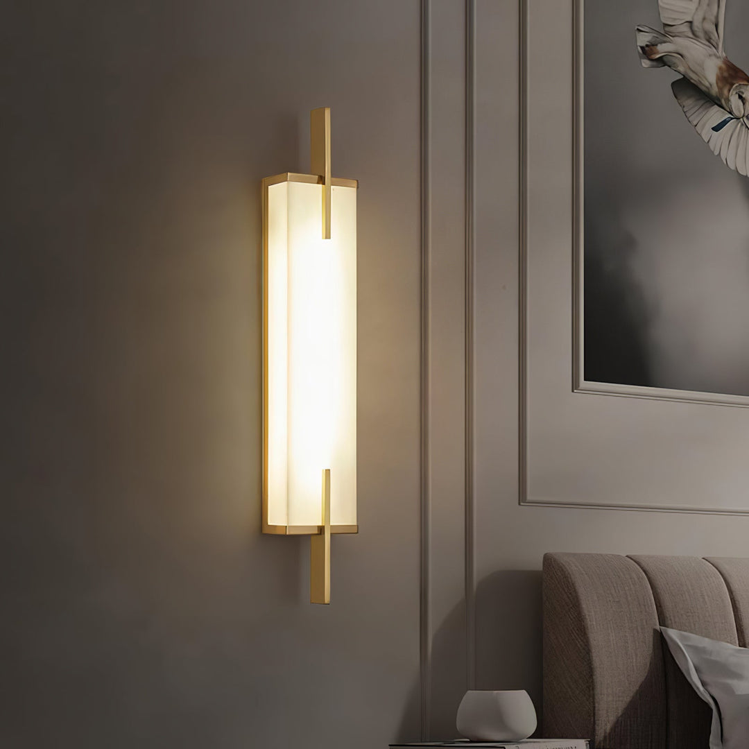 Calliope Alabaster Wall Sconce