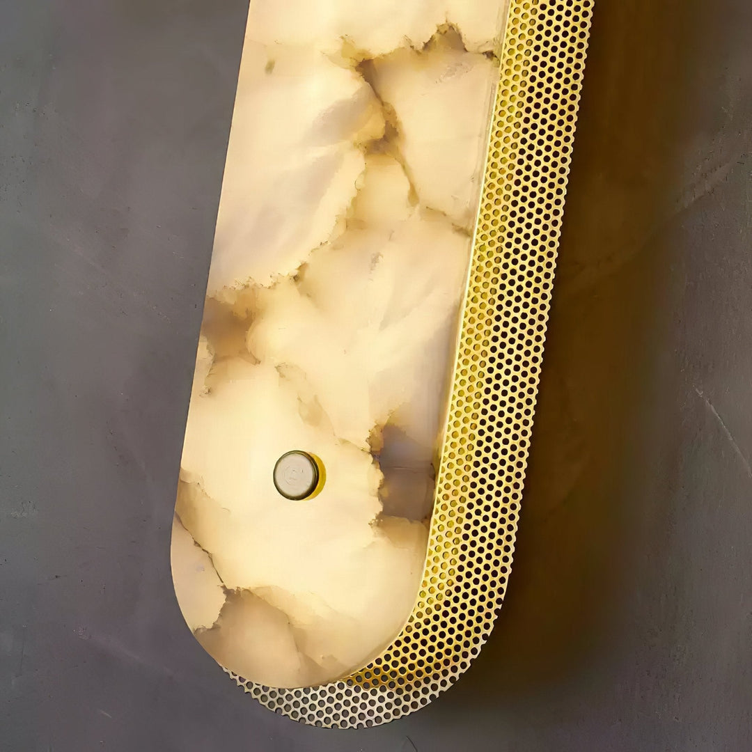 Calyxon Alabaster Wall Sconce