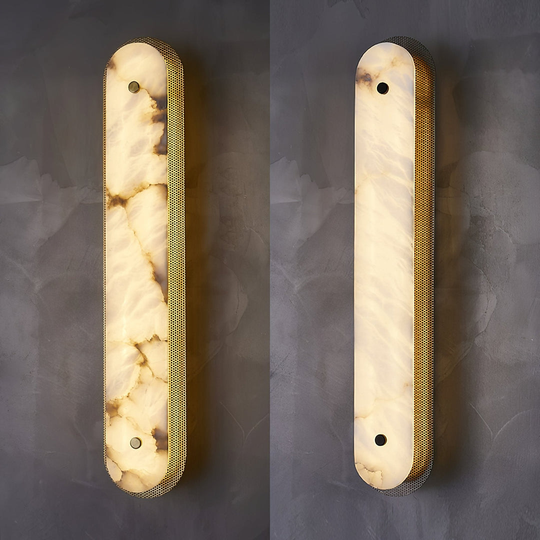 Calyxon Alabaster Wall Sconce