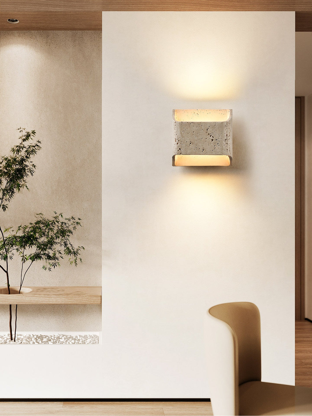 Carra Glow Block Wall Light