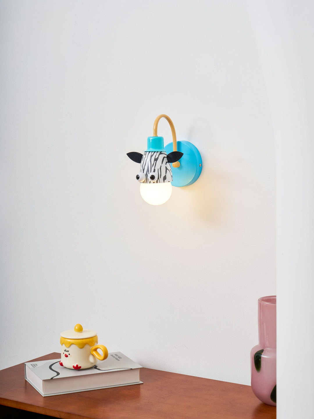 Cartoon Animal Kids Wall Lamp