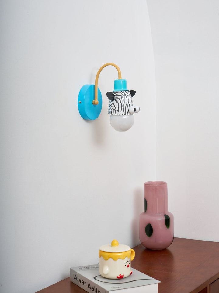 Cartoon Animal Kids Wall Lamp