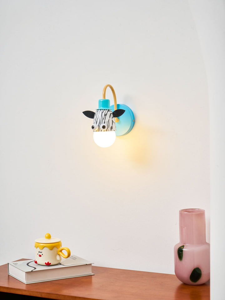 Cartoon Animal Kids Wall Lamp