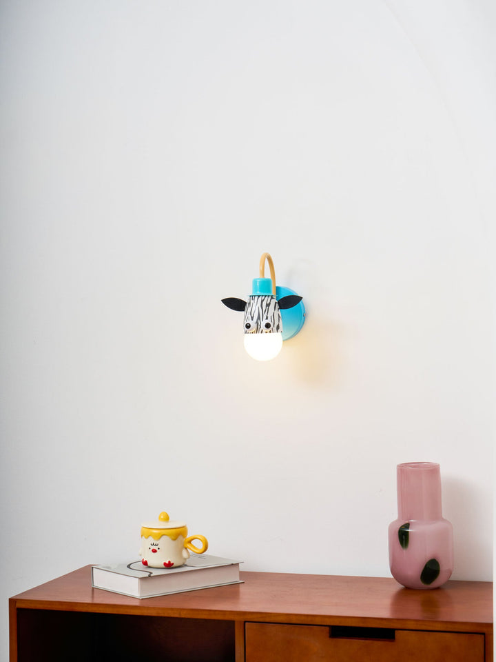 Cartoon Animal Kids Wall Lamp