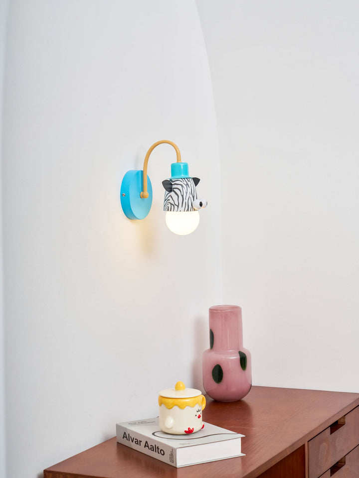 Cartoon Animal Kids Wall Lamp
