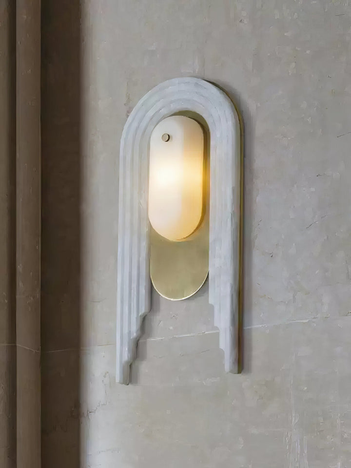 Cascada Alabaster Wall Sconce