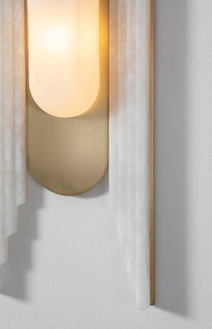 Cascada Alabaster Wall Sconce
