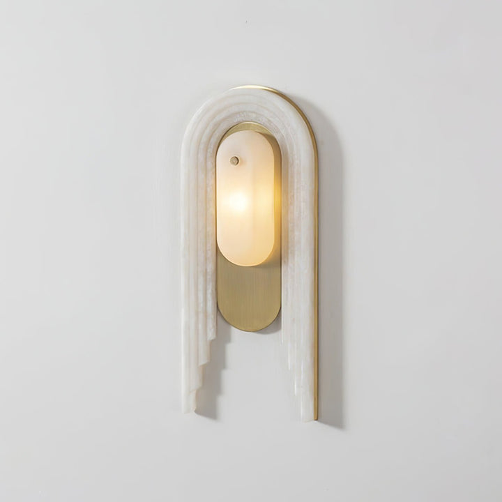 Cascada Alabaster Wall Sconce
