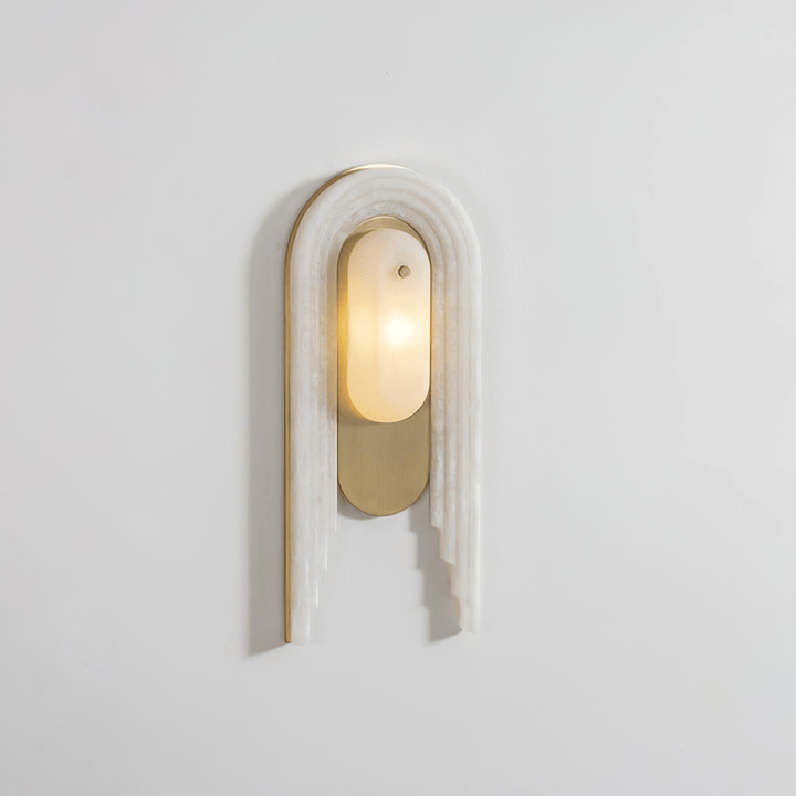 Cascada Alabaster Wall Sconce