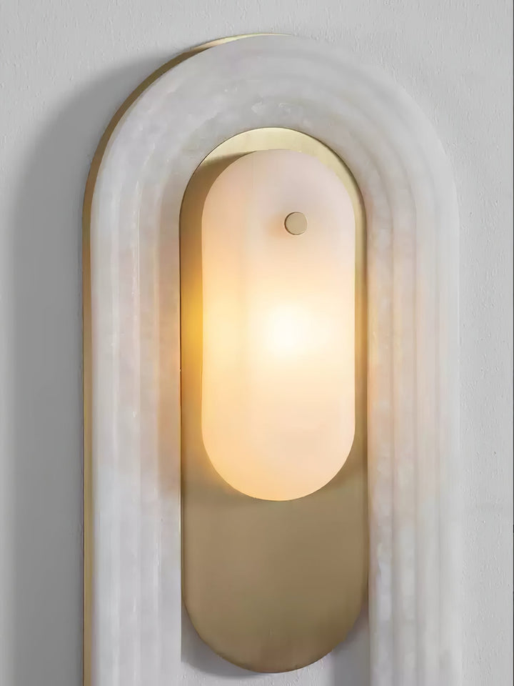 Cascada Alabaster Wall Sconce