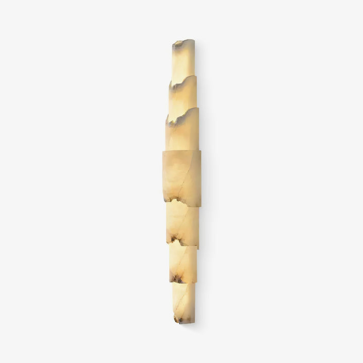 Cascading Alabaster Wall Sconce