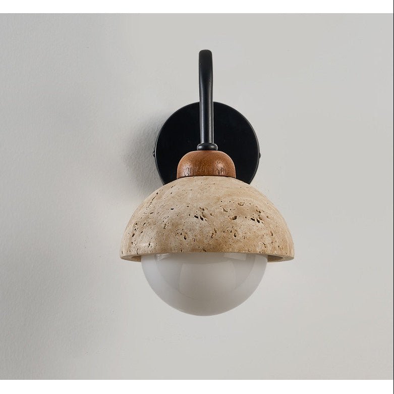 Celestia Travertine Wall Light