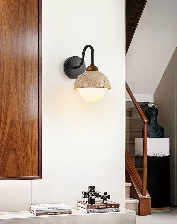 Celestia Travertine Wall Light