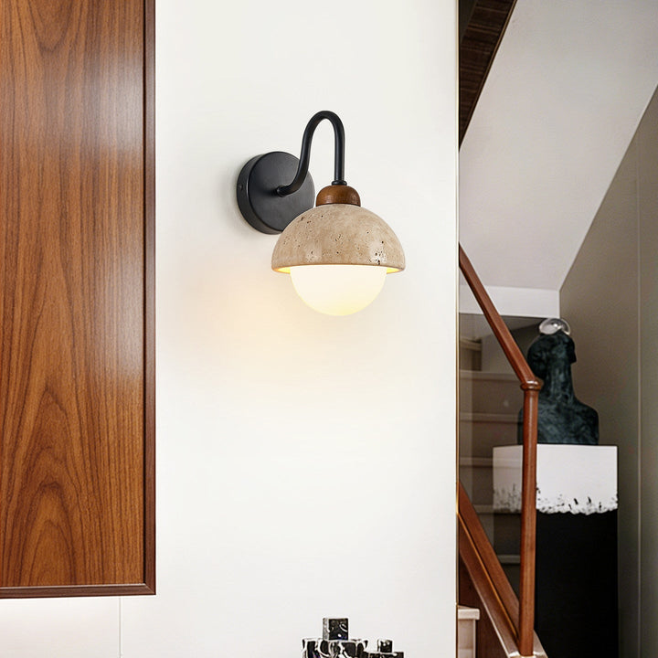 Celestia Travertine Wall Light