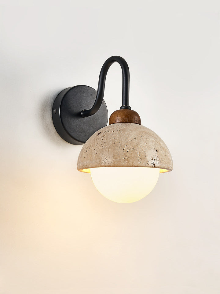 Celestia Travertine Wall Light