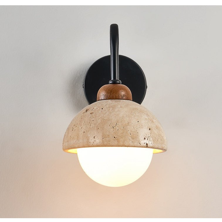 Celestia Travertine Wall Light