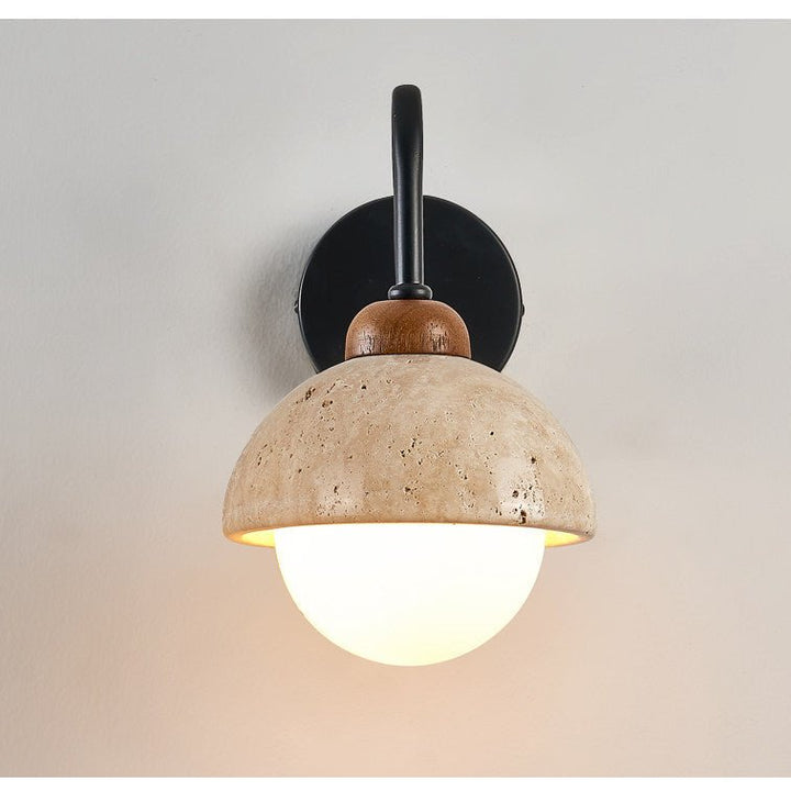 Celestia Travertine Wall Light