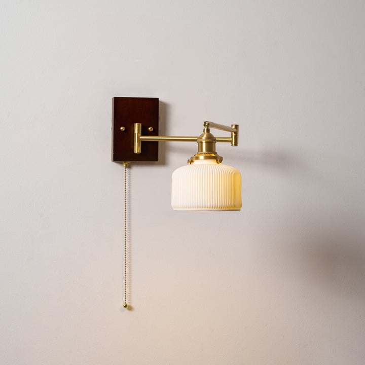 Ceramic Geometry Wall Lamp