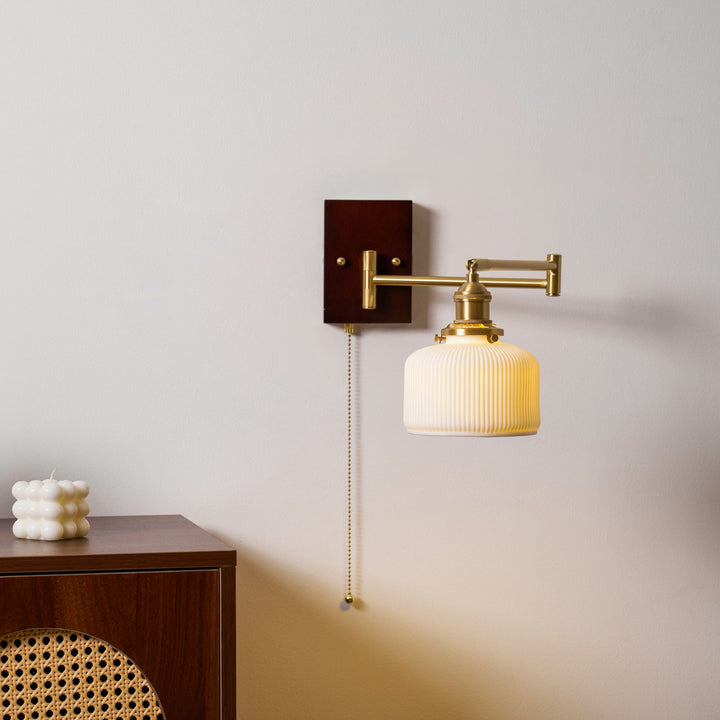 Ceramic Geometry Wall Lamp