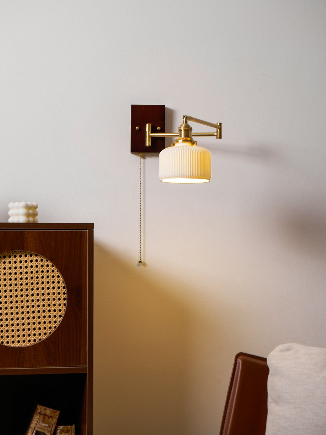 Ceramic Geometry Wall Lamp
