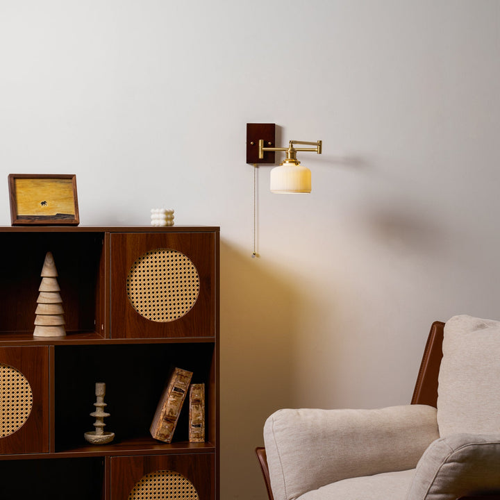 Ceramic Geometry Wall Lamp