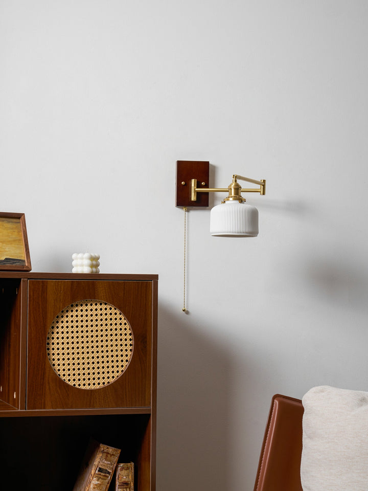 Ceramic Geometry Wall Lamp