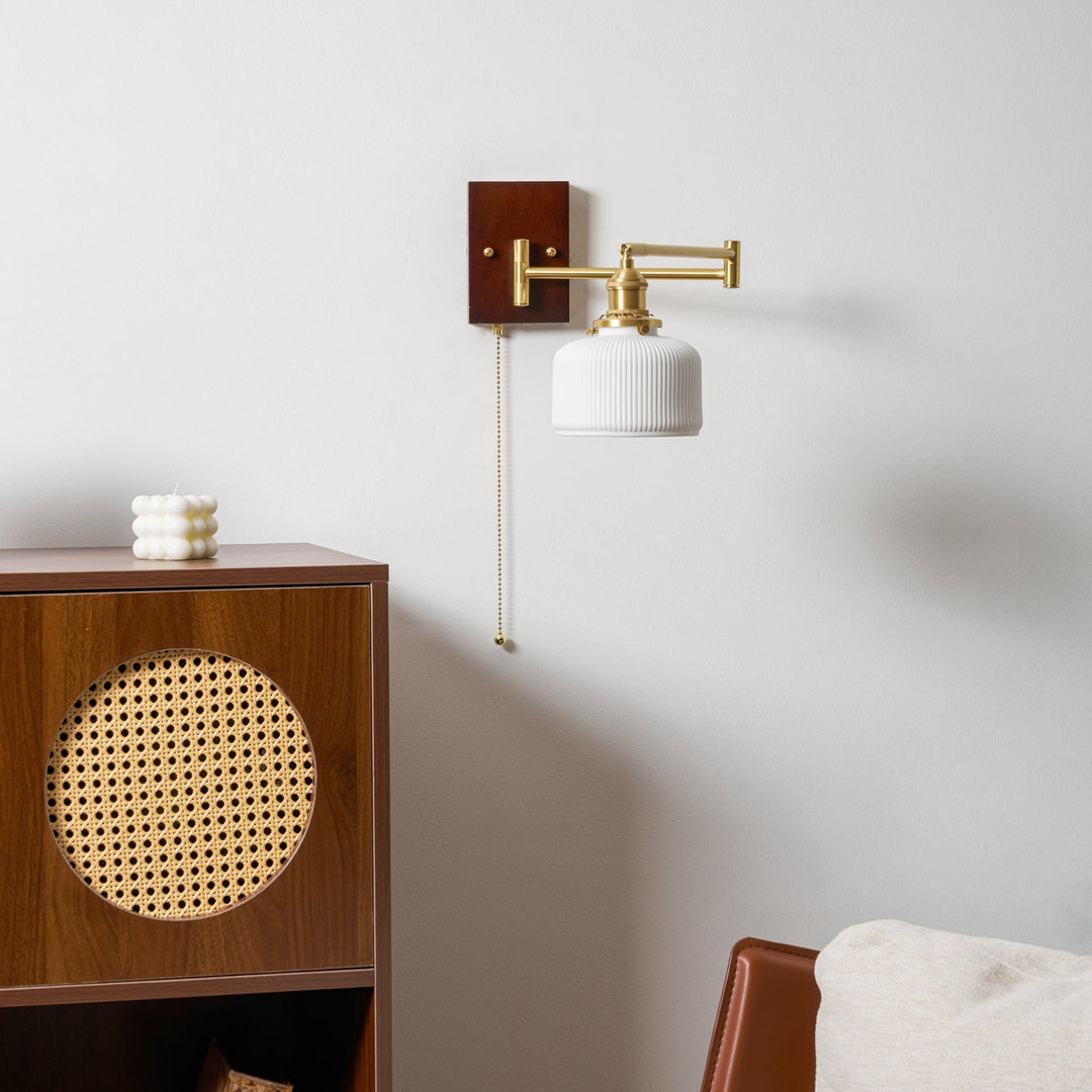 Ceramic Geometry Wall Lamp