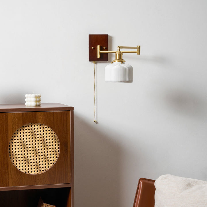Ceramic Geometry Wall Lamp