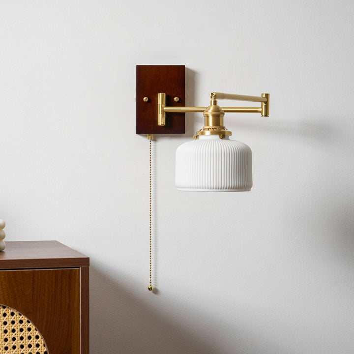 Ceramic Geometry Wall Lamp