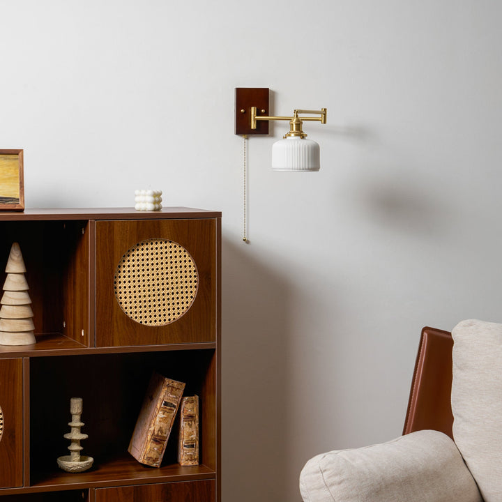 Ceramic Geometry Wall Lamp