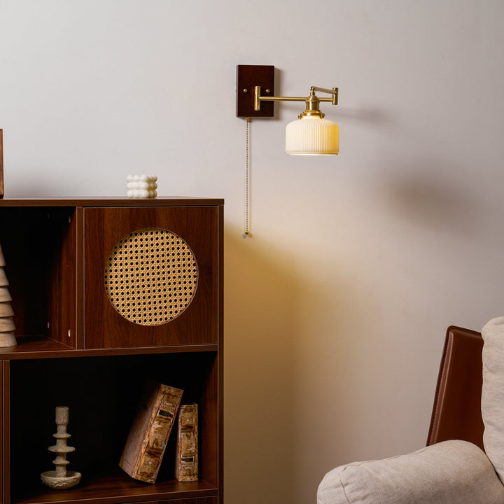 Ceramic Geometry Wall Lamp