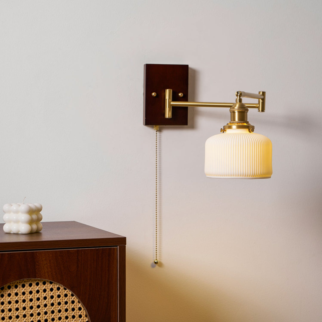 Ceramic Geometry Wall Lamp