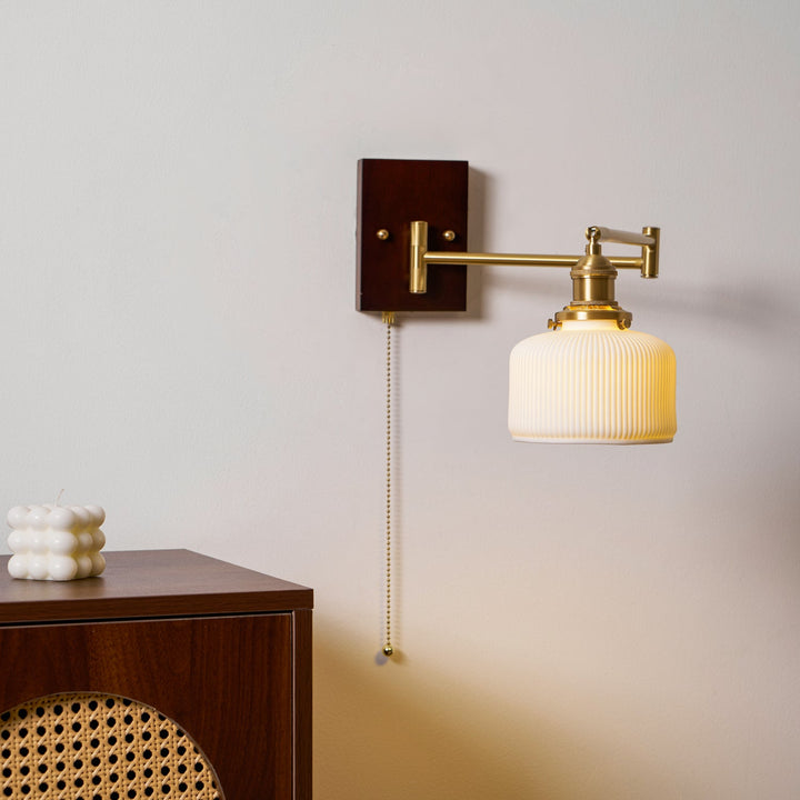 Ceramic Geometry Wall Lamp