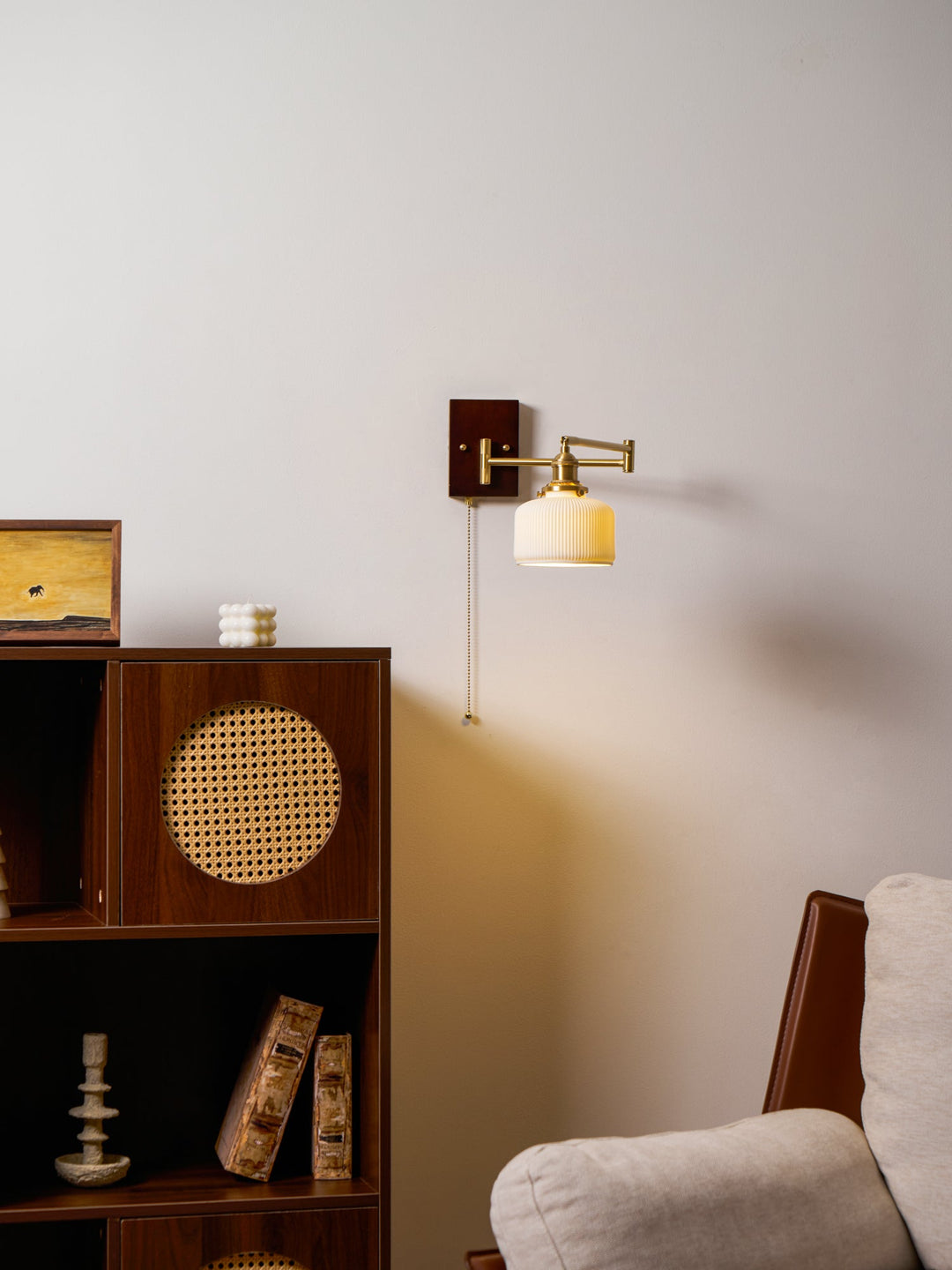 Ceramic Geometry Wall Lamp