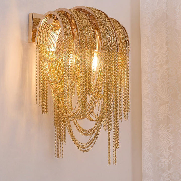 Chains Tassel Wall Lamp