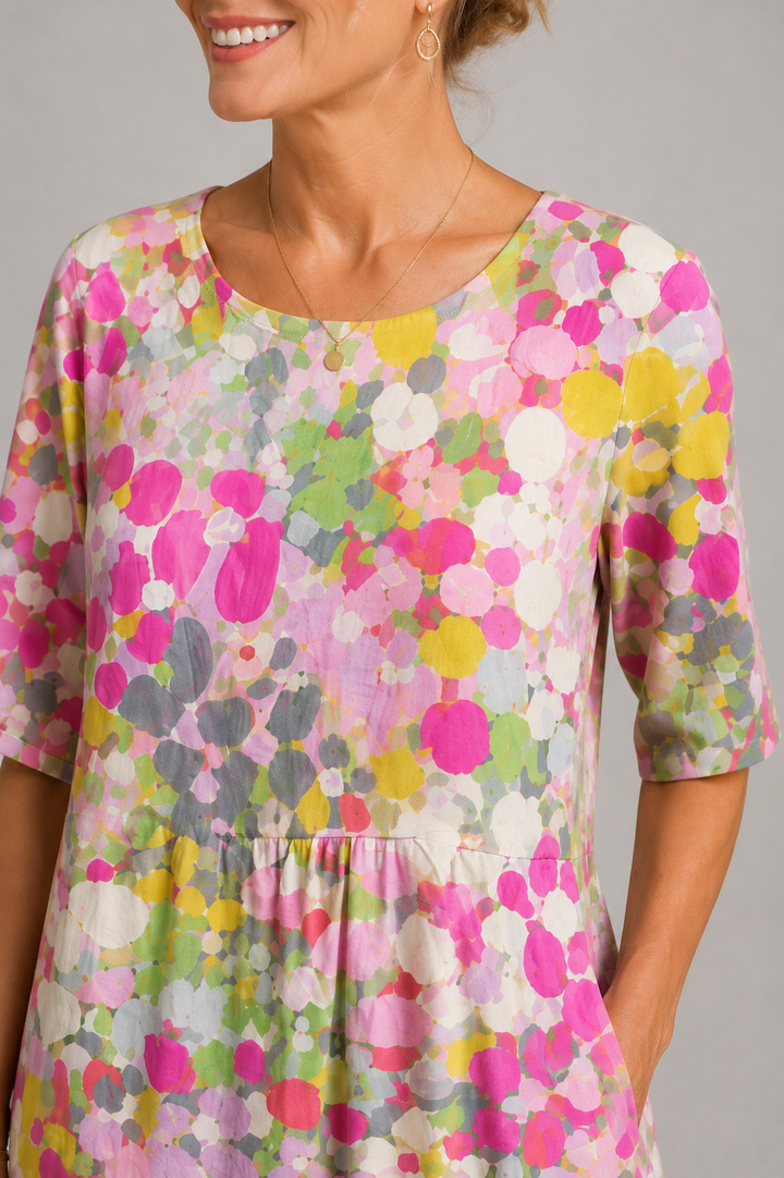 CHIQUE ELEGANTE FLORELE JURK VOOR VROUWEN