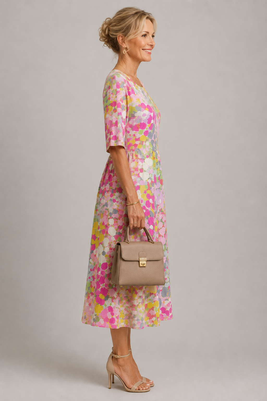 CHIQUE ELEGANTE FLORELE JURK VOOR VROUWEN